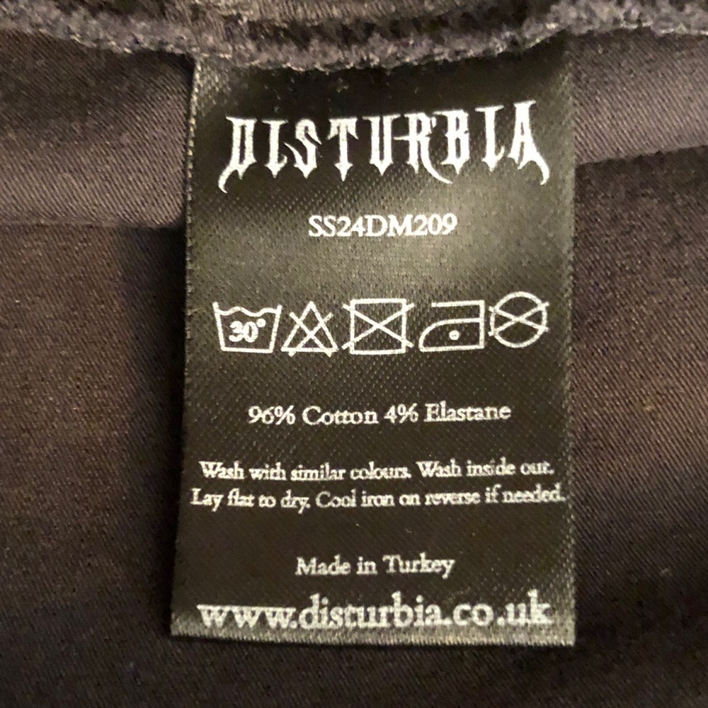 DISTURBIA Guardian embroidered dragon tank - Picture 8 of 8